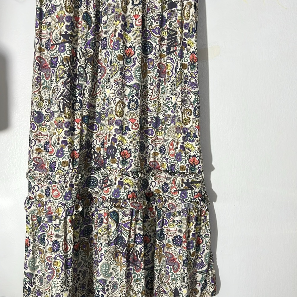 Zadig & Voltaire summer / spring Tiered Ruffled maxi dress medium - Picture 8 of 11